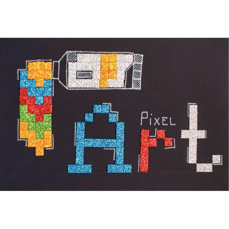 Sachet de 5 feuilles de mosaïque en mousse format 20 x 30 cm - Ma Rentrée Facile