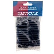 Sachet de 50 cartouches d'encre courtes internationales bleu - Ma Rentrée Facile