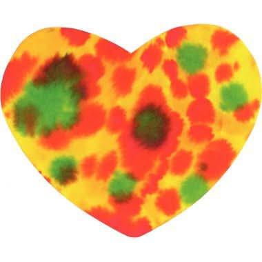 Sachet de 50 coeurs en papier diffuseur blanc format 22 x 15 cm - Ma Rentrée Facile