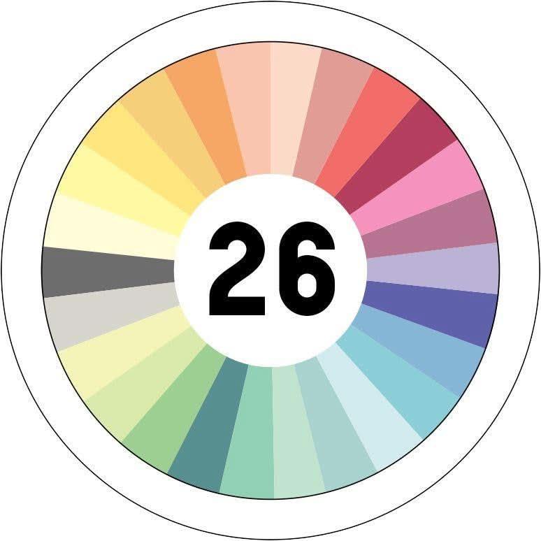 Sachet de 52 écheveaux pour bracelets brésilien pastel - Ma Rentrée Facile