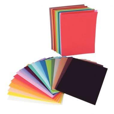 Sachet de 60 plaques de caoutchouc, 14,8 x 21 cm, coloris assortis - Ma Rentrée Facile