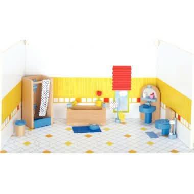 Salle de bain pour maison de poupées, 17 pièces - Ma Rentrée Facile