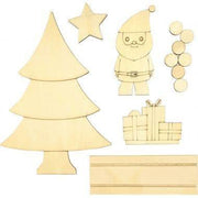 Scène de Noël à monter en bois - Ma Rentrée Facile