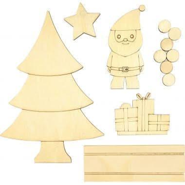 Scène de Noël à monter en bois - Ma Rentrée Facile