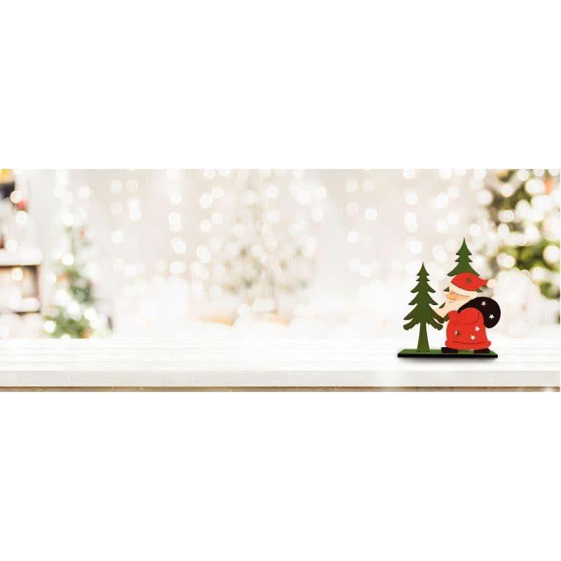 Scène de Noël en bois à assembler - Ma Rentrée Facile