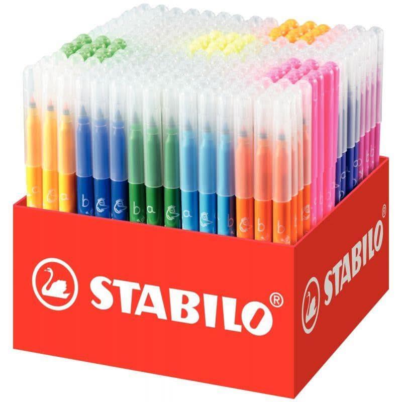 Schoolpack de 240 feutres Stabilo Trio A-Z dont 40 gratuits - Ma Rentrée Facile