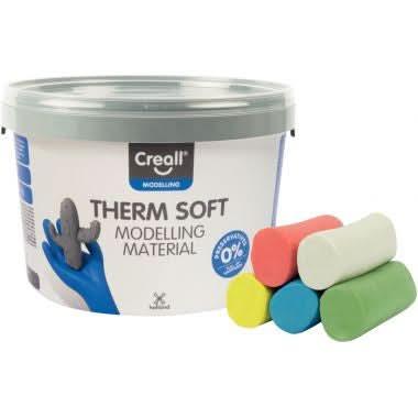 Seau 2kgs pâte à modeler therm soft - Ma Rentrée Facile