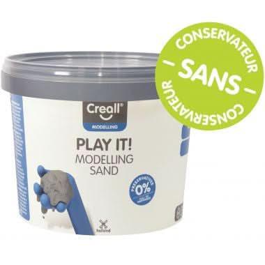 Seau de 750 grammes de sable magique coloris bleu - Ma Rentrée Facile