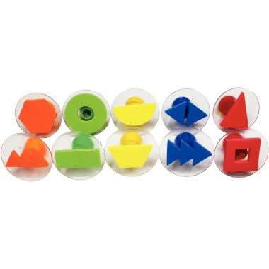 Set de 10 tampons diamètre 7,5 cm, EVA les formes - Ma Rentrée Facile