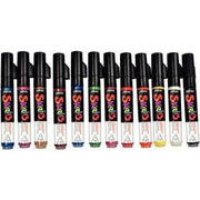 Set de 12 marqueurs acrylique coloris basiques Pebeo - Ma Rentrée Facile