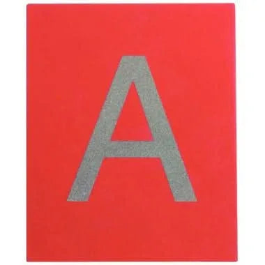 Set de 26 lettres majuscules rugueuse + Boîte de rangement Montessori - Ma Rentrée Facile