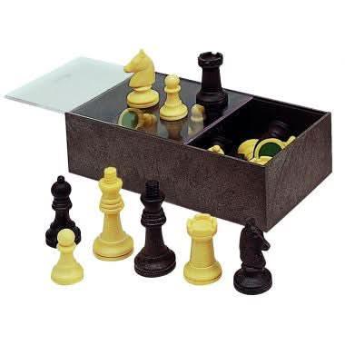 Set de 32 pions d'échecs en plastique - Ma Rentrée Facile