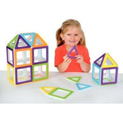 Set de 36 pièces mega magnet POLYDRON - Ma Rentrée Facile