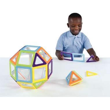 Set de 36 pièces mega magnet POLYDRON - Ma Rentrée Facile