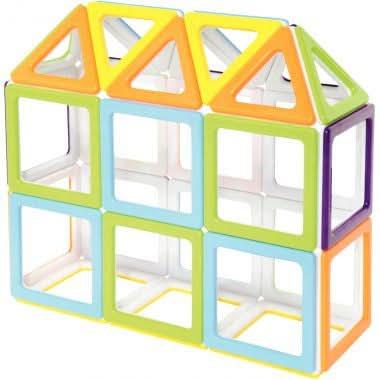 Set de 36 pièces mega magnet POLYDRON - Ma Rentrée Facile