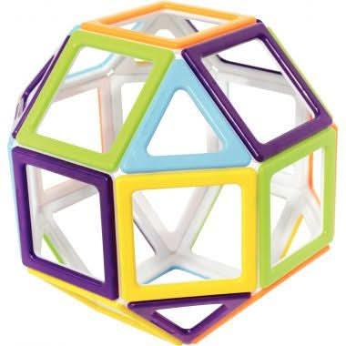Set de 36 pièces mega magnet POLYDRON - Ma Rentrée Facile