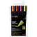 Set de 4 marqueurs Posca pointe moyenne conique PC5M fluo assortis - Ma Rentrée Facile
