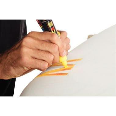 Set de 4 marqueurs Posca pointe moyenne conique PC5M fluo assortis - Ma Rentrée Facile