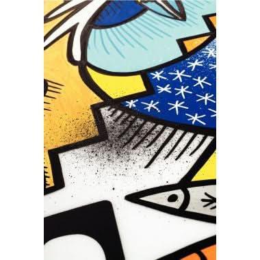 Set de 4 marqueurs Posca pointe moyenne conique PC5M fluo assortis - Ma Rentrée Facile