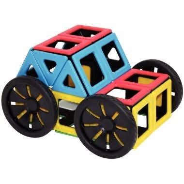 Set de 4 roues magnétiques + 4 carrés pour tenir les roues - Ma Rentrée Facile