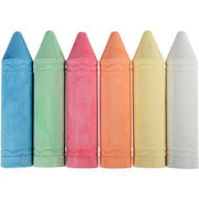 Set de 6 craies Jumbo 20x4,5cm - Ma Rentrée Facile