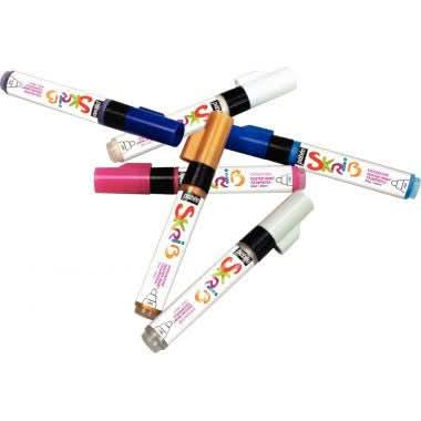 Set de 6 marqueurs gouache coloris poesie Pebeo - Ma Rentrée Facile