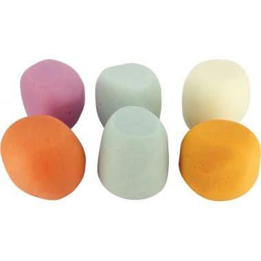 Set de 6 pots de 350 grammes de pâte à modeler vives - Ma Rentrée Facile