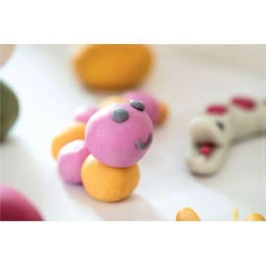 Set de 6 pots de 350 grammes de pâte à modeler vives - Ma Rentrée Facile