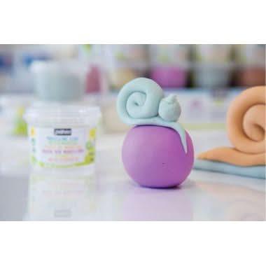 Set de 6 pots de 350 grammes de pâte à modeler vives - Ma Rentrée Facile