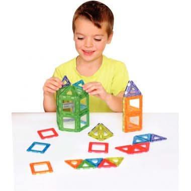 Set de 64 pièces translucides POLYDRON - Ma Rentrée Facile