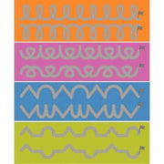 Set de 8 pistes graphiques 100x15 n°2 Montessori - Ma Rentrée Facile