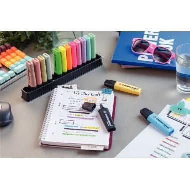 Set de bureau 15 surligneurs STABILO BOSS assortis - Ma Rentrée Facile