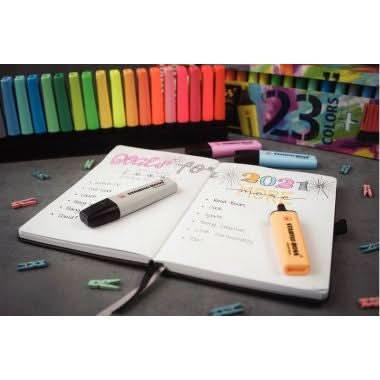 Set de bureau 23 surligneurs STABILO BOSS - Ma Rentrée Facile