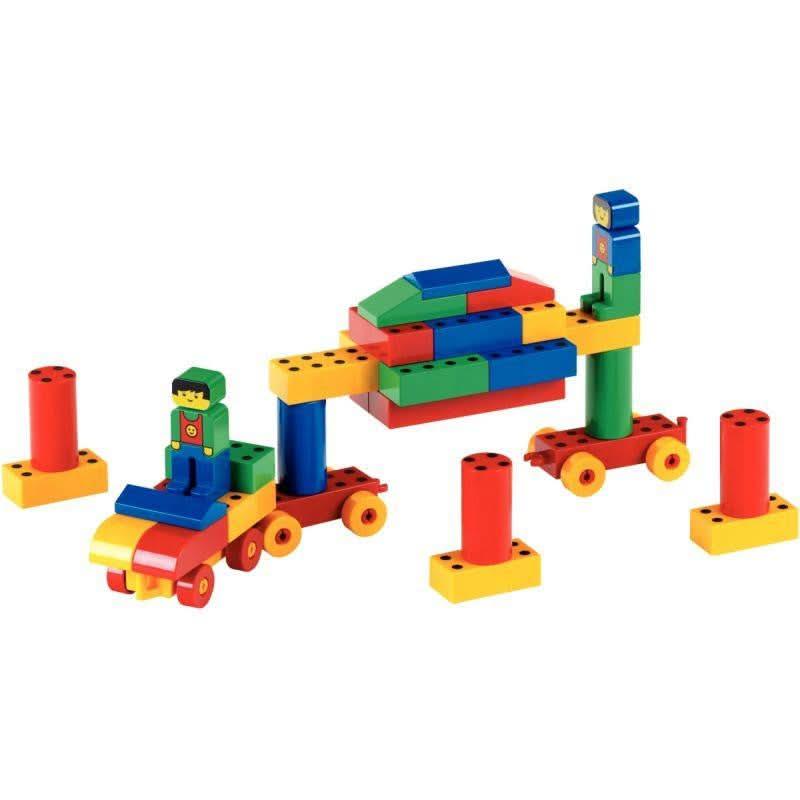 Set manético junior de 98 pièces + 12 fiches modèles formes et couleurs assorties - Ma Rentrée Facile