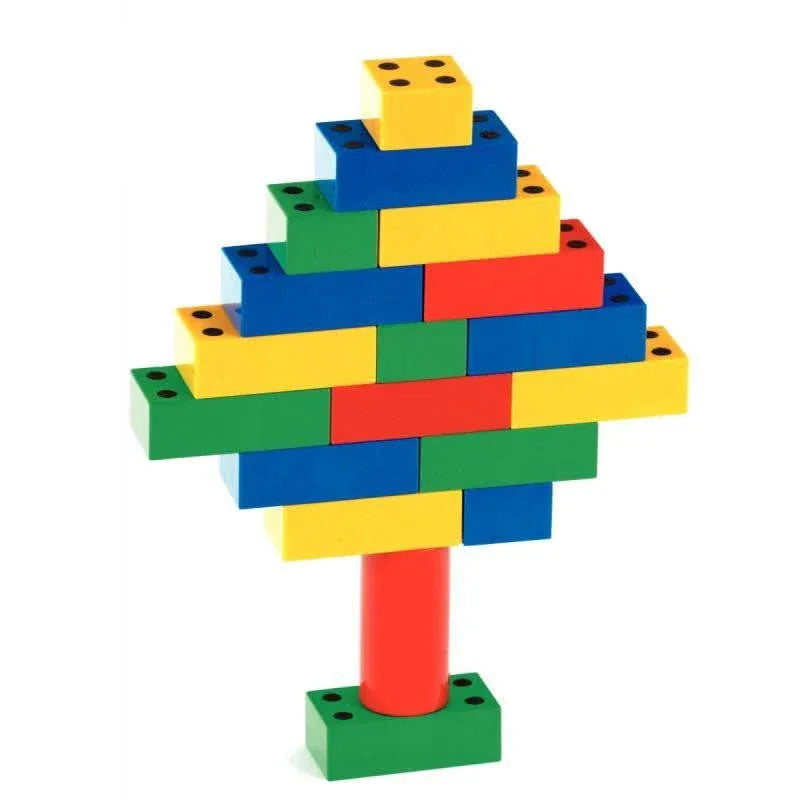Set manético junior de 98 pièces + 12 fiches modèles formes et couleurs assorties - Ma Rentrée Facile