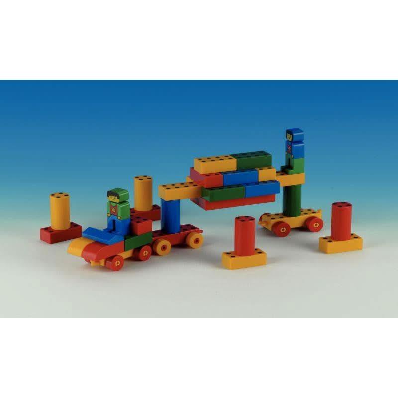 Set manético junior de 98 pièces + 12 fiches modèles formes et couleurs assorties - Ma Rentrée Facile