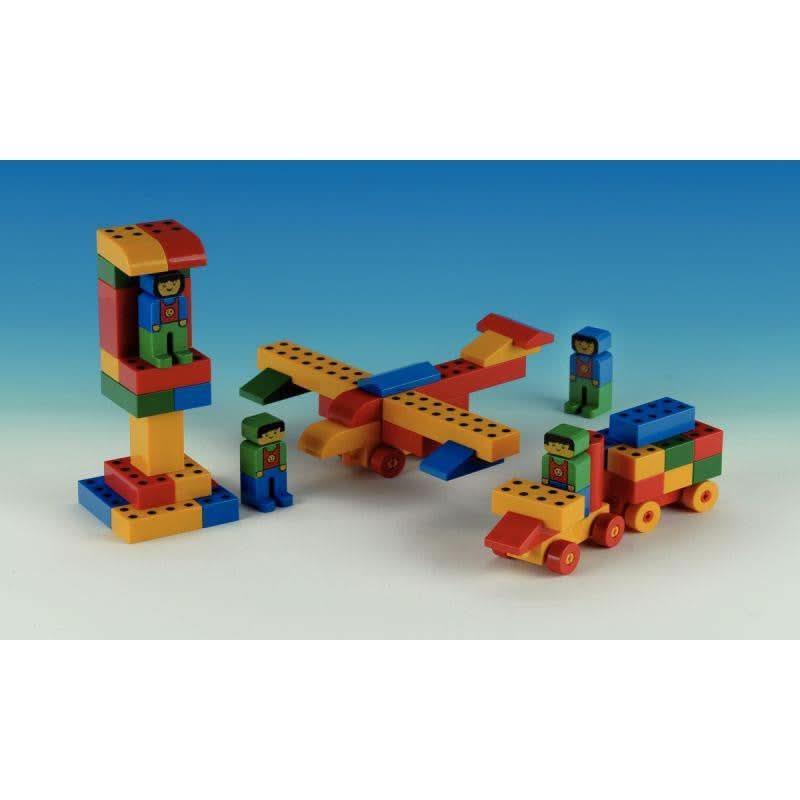 Set manético junior de 98 pièces + 12 fiches modèles formes et couleurs assorties - Ma Rentrée Facile