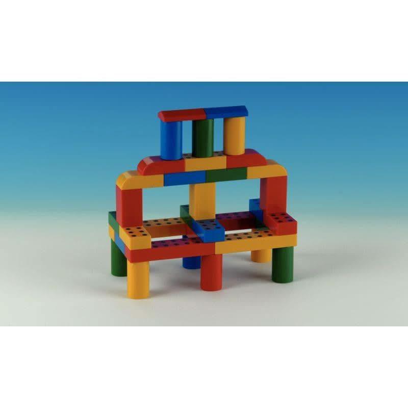 Set manético junior de 98 pièces + 12 fiches modèles formes et couleurs assorties - Ma Rentrée Facile
