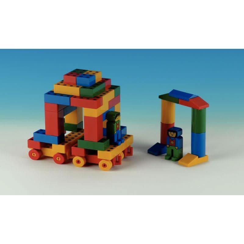 Set manético junior de 98 pièces + 12 fiches modèles formes et couleurs assorties - Ma Rentrée Facile