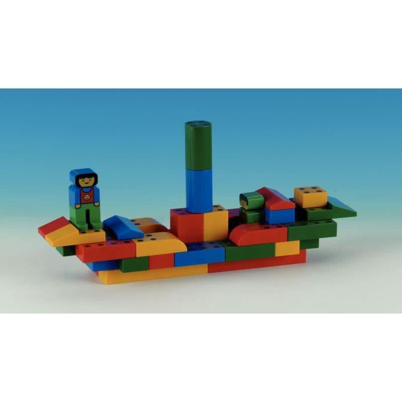Set manético junior de 98 pièces + 12 fiches modèles formes et couleurs assorties - Ma Rentrée Facile
