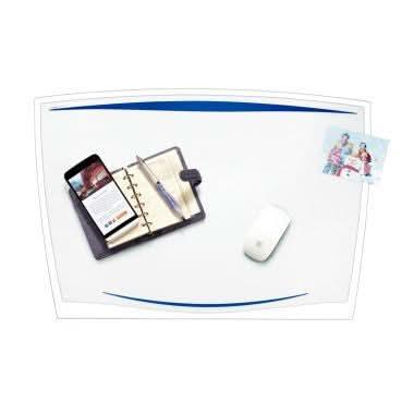 Sous-mains 66x45cm avec rabat transparent, Ice Blue, CEP - Ma Rentrée Facile