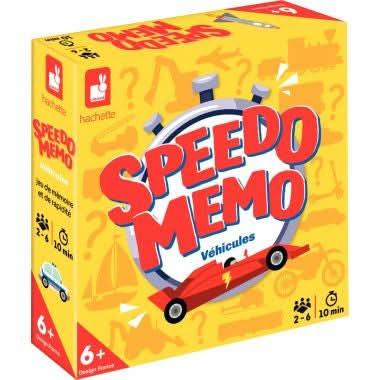 Speedo mémo véhicules JANOD - Ma Rentrée Facile
