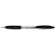 Stylo Bic rétractable Atlantis classic pointe moyenne noir - Ma Rentrée Facile