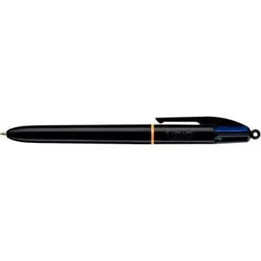 Stylo bille Bic 4 couleurs pointe moyenne Pro - Ma Rentrée Facile