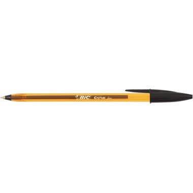 Stylo bille Bic Cristal pointe fine noir - Ma Rentrée Facile