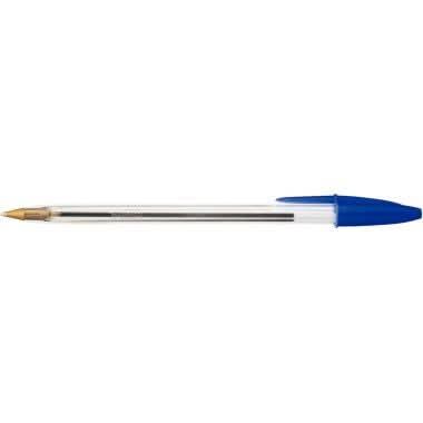 Stylo bille Bic Cristal pointe moyenne bleu - Ma Rentrée Facile