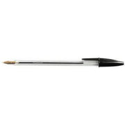 Stylo bille Bic Cristal pointe moyenne noir - Ma Rentrée Facile