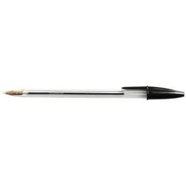 Stylo bille Bic Cristal pointe moyenne noir - Ma Rentrée Facile