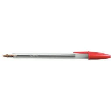 Stylo bille Bic Cristal pointe moyenne rouge - Ma Rentrée Facile