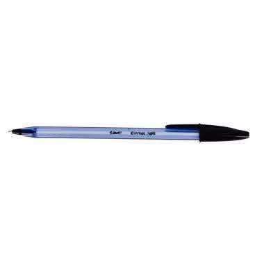 Stylo bille Bic Cristal Soft noir - Ma Rentrée Facile